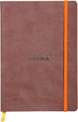 Rhodia Rhodiarama Notebook A5 Softcover Dotted CHOCOLAT