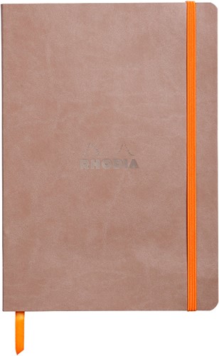 Rhodia Rhodiarama Notebook A5 Softcover Dotted TAUPE