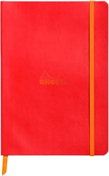 Rhodia Rhodiarama Notebook A5 Softcover Dotted COQUELICOT