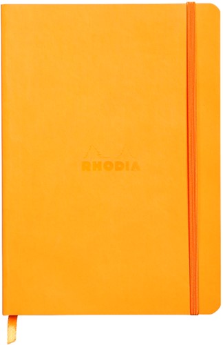 Rhodia Rhodiarama Notebook A5 Softcover Dotted ORANGE
