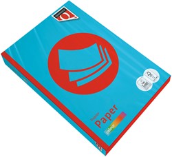 Kopieerpapier Quantore Colour A4 80gr azuurblauw 500 vel