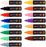 Paintmarker Uni POSCA PC7M breed donkergroen-2
