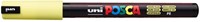 Paintmarker Uni POSCA PC1MR extra fijn zonnegl