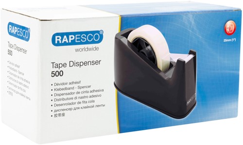Plakbandhouder Rapesco Germ-Savvy 500 antibacterieel zwart-3
