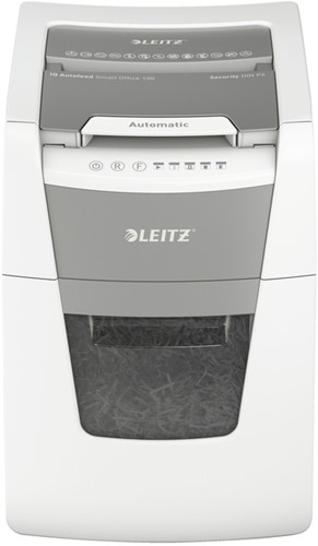 Papiervernietiger Leitz IQ Auto+ Small Office 100 P4 snippers 4x28mm