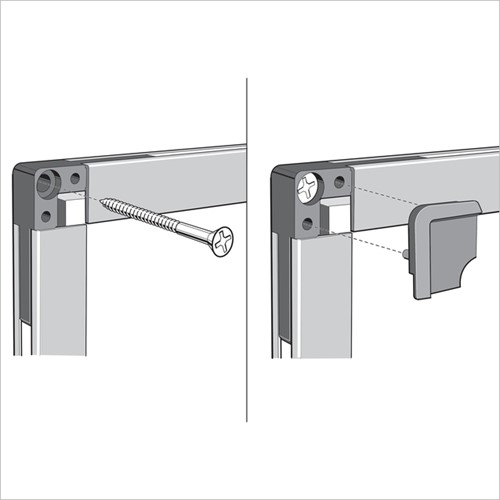 Whiteboard Nobo Essence 45x60cm staal-1