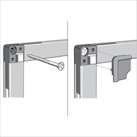 Whiteboard Nobo Essence 45x60cm staal-5