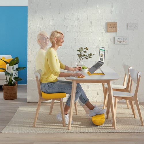 Laptopstandaard Leitz Ergo Cosy verstelbaar recyled grijs-6