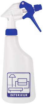 Sprayflacon Cleaninq 600ml leeg met logo interieur