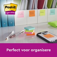 Memoblok Post-it Z-Notes R330 Super Sticky 76x76mm Oasis 5 stuks-2