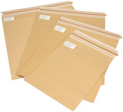 Sendbag verzendverpakking IEZZY 23/25 x 32cm bruin 350 stuks