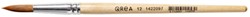 Penseel Qrea synthetisch haar nr 12 breedte 7,1mm