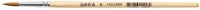 Penseel Qrea synthetisch haar nr 6 breedte 3,9mm