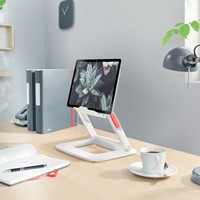 Laptopstandaard Leitz Ergo verstelbare multihoek wit-3