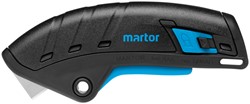 Veiligheidsmes Martor Secupro Merak rechthoekig 9mm zwart