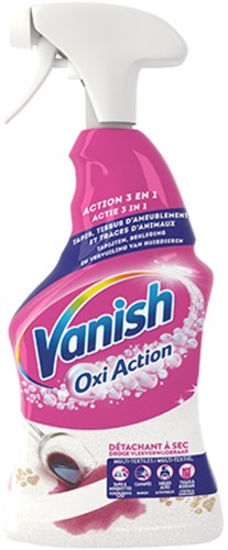Vlekkenverwijderaar Vanish Oxi Action Dry Tapijt 500ml