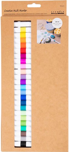 Multistift Creativ Company 4mm set à 24 kleuren-2