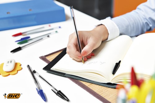 Balpen Bic Cristal medium blauw-1