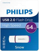 USB stick 2.0 Philips Snow USB-A 64GB paars