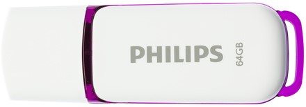 USB stick 2.0 Philips Snow USB-A 64GB paars-3