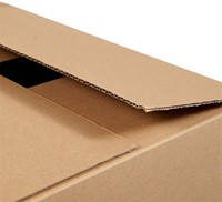 Amerikaanse vouwdoos IEZZY 305x220x150mm B-golf bruin-2