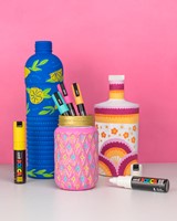 Paintmarker Uni POSCA PC5M medium metallic assorti set à 8 stuks-6