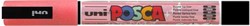 Paintmarker Uni POSCA PC3M fijn glitter rood