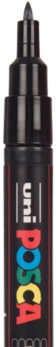 Paintmarker Uni POSCA PC1MC extra fijn rood-8