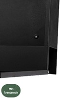 Brievenbus BRASQ PB300 Premium zwart-1
