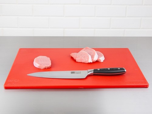 Snijplank Hygiplas LDPE 450x300x10 mm rood-2