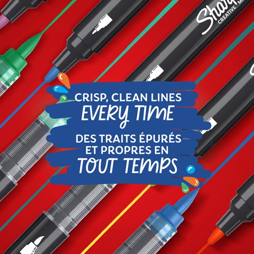 Creatieve marker Sharpie assorti 2 stuks-5