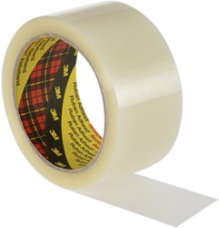 Verpakkingstape Scotch 371 48mmx66m transparant PP