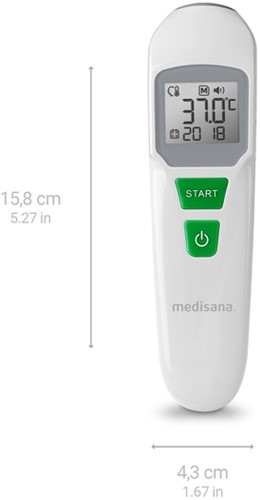 Thermometer Medisana Multifunctioneel infrarood TM 760-2