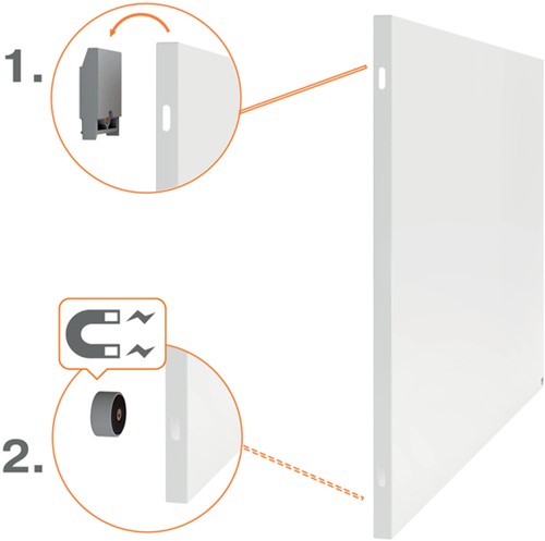Whiteboard Nobo Infinity randloos 60x90cm-1