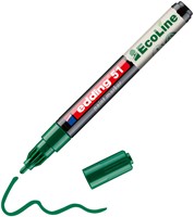 Paintmarker edding 51 EcoLine op waterbasis 1-2mm groen-3