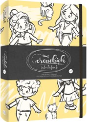 Schetsboek CreaChick Yellow