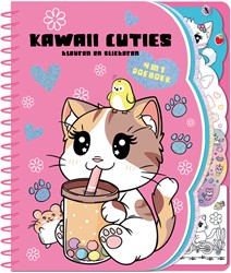 Doeboek Kawaii cuties 4 in 1