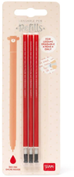 Legami Uitwisbare / Uitgumbare Penvulling 3St.  Red