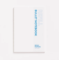 Redo papers Refill Bullet Notebook