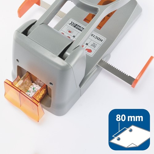 Perforator Rapid Supreme Heavy Duty HDC150/2 2-gaats 150 vel zilver/oranje-4
