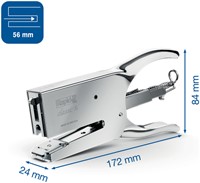 Niettang Rapid 1DX 50 vel 24/6 chroom-1
