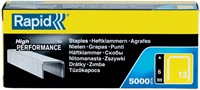 Nieten Rapid 13/6 gegalvaniseerd standaard 5000 stuks