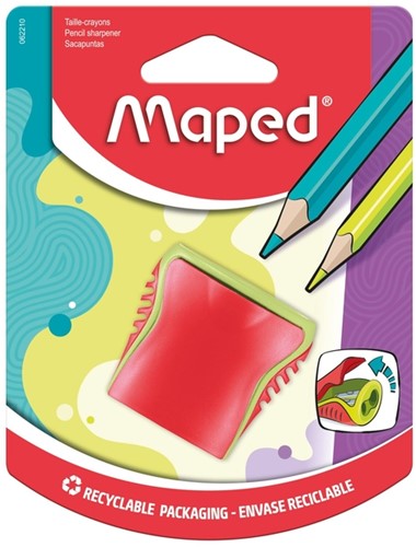 Puntenslijper Maped Boogy 2gaats assorti