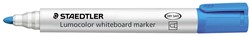 Staedtler Lumocolor Whiteboard marker stift 2mm Licht Blauw