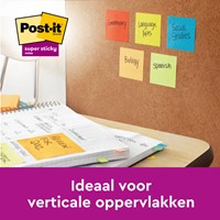 Memoblok Post-it Z-Note S330 Super Sticky 76x76mm 14+ 2 assorti-2