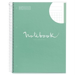 Miquelrius Notebook NB-1 A4 80 Ruit 90G EMOTIONS MINT