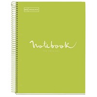 Miquelrius Notebook Miquelrius Notebook NB-5 A4 120 Lijn 90G EMOTIONS LIMA   #