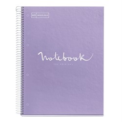 Miquelrius Notebook Miquelrius Notebook NB-5 A4 120 Lijn 90G PP EMOTIONS LAV