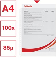 Showtas Esselte 0.08mm 21-gaats A4 mat 100 stuks-2