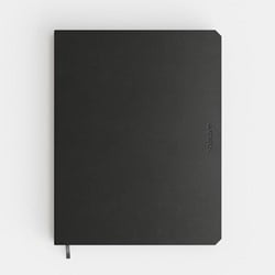 de KEMPEN Notebook Large Ashblack 90gr blanco